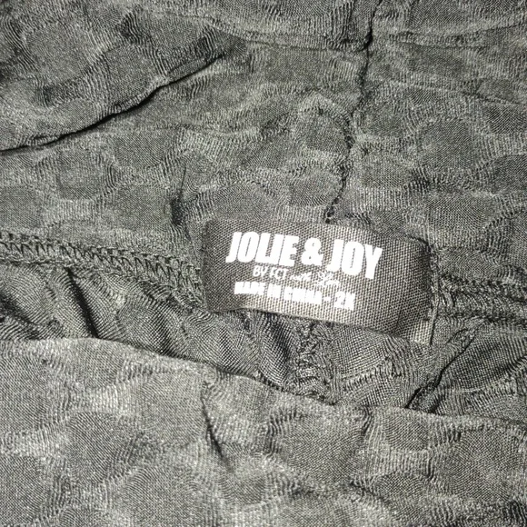 Black Size 2X Jolie &Joy by FCT pants - Picture 4 of 4